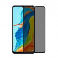 Pelicula De Vidro Anti-Spy Huawei P30 Lite 6.15" Preto Privacy