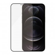 Protector De Pantalla De Cristal Templado Apple Iphone 12/Iphone 12 Pro 6.1" Negro Anti Estático