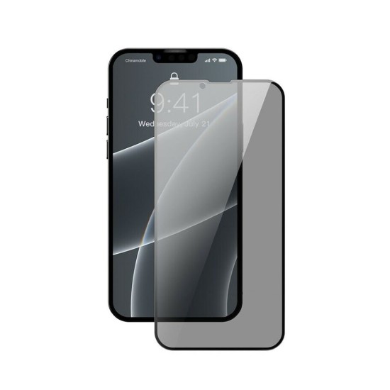 Protector Pantalla iPhone 13 Pro Max Completa 5D Negro 6,7 Cristal Templado