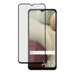 Samsung Galaxy A02s/A12/M12/A32 5G/A90 6.5" Black 5d Complete Screen Glass Protector