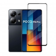 Protector De Pantalla De Cristal Templado 5D Completo Xiaomi Poco M6 Pro 6.67" Negro