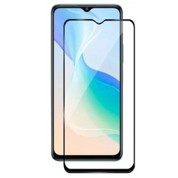 Vivo Y76 5G Black 5d Full Screen Glass Protector