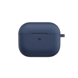 Funda De Silicona Para Caja De Airpods Accetel Airpod Pro Azul Oscuro