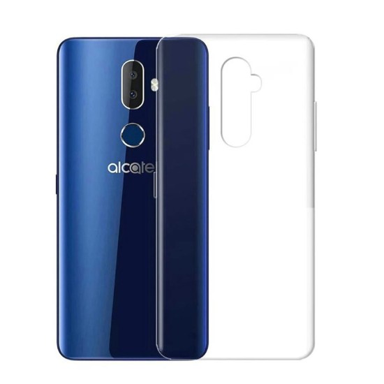 Funda de Silicona Alcatel 3V 2019 Transparente