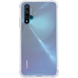 FUNDA DE SILICONA HUAWEI NOVA 5T TRANSPARENTE