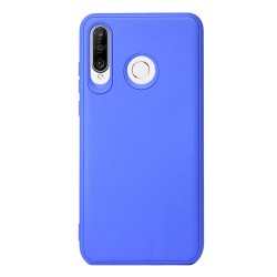 Funda De Silicona Huawei P30 Lite Azul 3D Camera