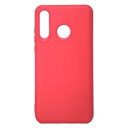 Funda De Silicona Huawei P30 Lite Rojo 3D Camera