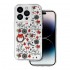 Apple Iphone 15 Pro Max Transparent Christmas Silicone Case Design 5 With Camera Protector