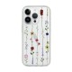 Capa Silicone Apple Iphone 16 Transparente Flor Design 4