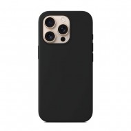 Capa Silicone Apple Iphone 16 Pro Max Preto