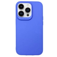 Funda De Silicona Apple Iphone 14 Pro Azul