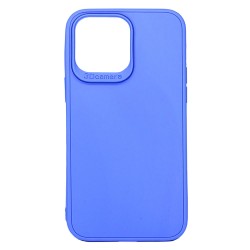 Apple Iphone 14 Pro Max Blue 3D Camera Silicone Case