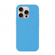 Funda De Silicona Apple Iphone 16 Pro Max Azul