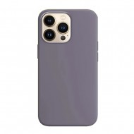 Capa Silicone Apple Iphone 15 Pro Max Cinza