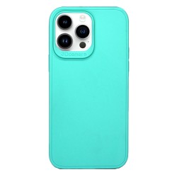 Apple Iphone 14 Pro Max Turquoise Green 3D Camera Silicone Case