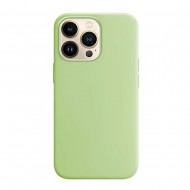 Funda De Silicona Apple Iphone 14 Pro Max Verde