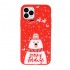 Capa Silicone Apple Iphone 11 Vermelho Natal Design 5