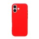 Funda De Silicona Apple Iphone 16 Plus Roja