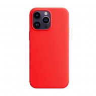 Funda De Silicona Apple Iphone 16 Pro Max Roja