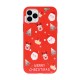 Capa Silicone Apple Iphone 12/Iphone 12 Pro Vermelho Natal Design 8