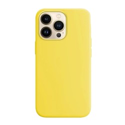 Apple Iphone 14 Pro Max Yellow Silicone Case