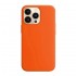 Capa Silicone Apple Iphone 15 Pro Max Laranja