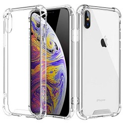 Silicone Hard Antishock Case Apple Iphone Xs Max Transparent