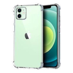 Apple Iphone 12/12 Pro Transparent Anti-shock Silicone Case