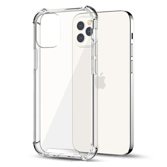 Funda De Silicona Antigolpes Apple Iphone 13 Pro Max Transparente