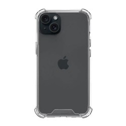 Capa Silicone Anti-Choque Apple Iphone 15 Plus Transparente