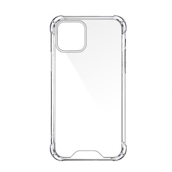 Funda De Silicona Antigolpes Apple Iphone 15 Plus Transparente