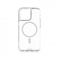 Capa Silicone Dura Apple Iphone 13 Pro Max Transparente Magsafe