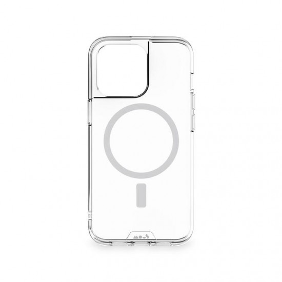 Capa Silicone Dura Apple Iphone 13 Pro Max Transparente Magsafe