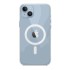 Funda De Silicona Dura Apple Iphone 14 Plus Transparente Magsafe