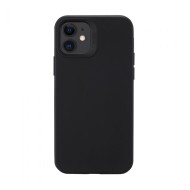 Funda de gel de silicona Apple Iphone 12 Mini 5.4 Negro Robusta