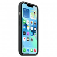 Funda De Gel De Silicona Apple Iphone 13 Negro Premium