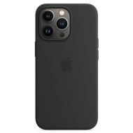 Funda De Gel De Silicona Apple Iphone 13 Pro Negro Premium