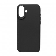 Capa Silicone Gel Apple Iphone 16 Preto 3d Camera