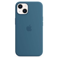 Funda De Gel De Silicona Apple Iphone 13 Azul Premium