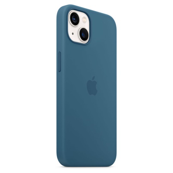 iPhone 13 Fundas de silicona transparente en azul