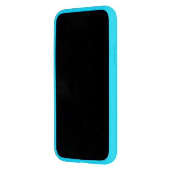 Capa Silicone Gel Apple Iphone 13 Azul Claro Ultra Thin