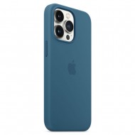 Funda De Gel De Silicona Apple Iphone 12 Pro Max Azul Premium