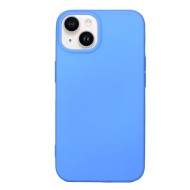 Funda De Gel De Silicona Apple Iphone 14 Azul Robusta