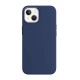 Funda De Silicona Apple Iphone 15 Azul Oscuro