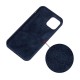 Funda De Silicona Apple Iphone 15 Azul Oscuro