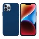 Funda De Silicona Apple Iphone 15 Pro Max Azul Oscuro