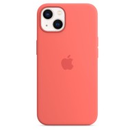 Funda De Gel De Silicona Apple Iphone 13 Rosa Premium