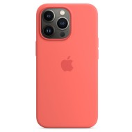 Funda De Gel De Silicona Apple Iphone 13 Pro Rosa Premium