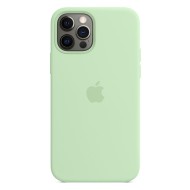 Funda De Gel De Silicona Apple Iphone 12 Pro Max Verde Premium