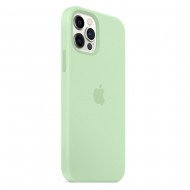Funda De Gel De Silicona Apple Iphone 12 Pro Max Verde Premium